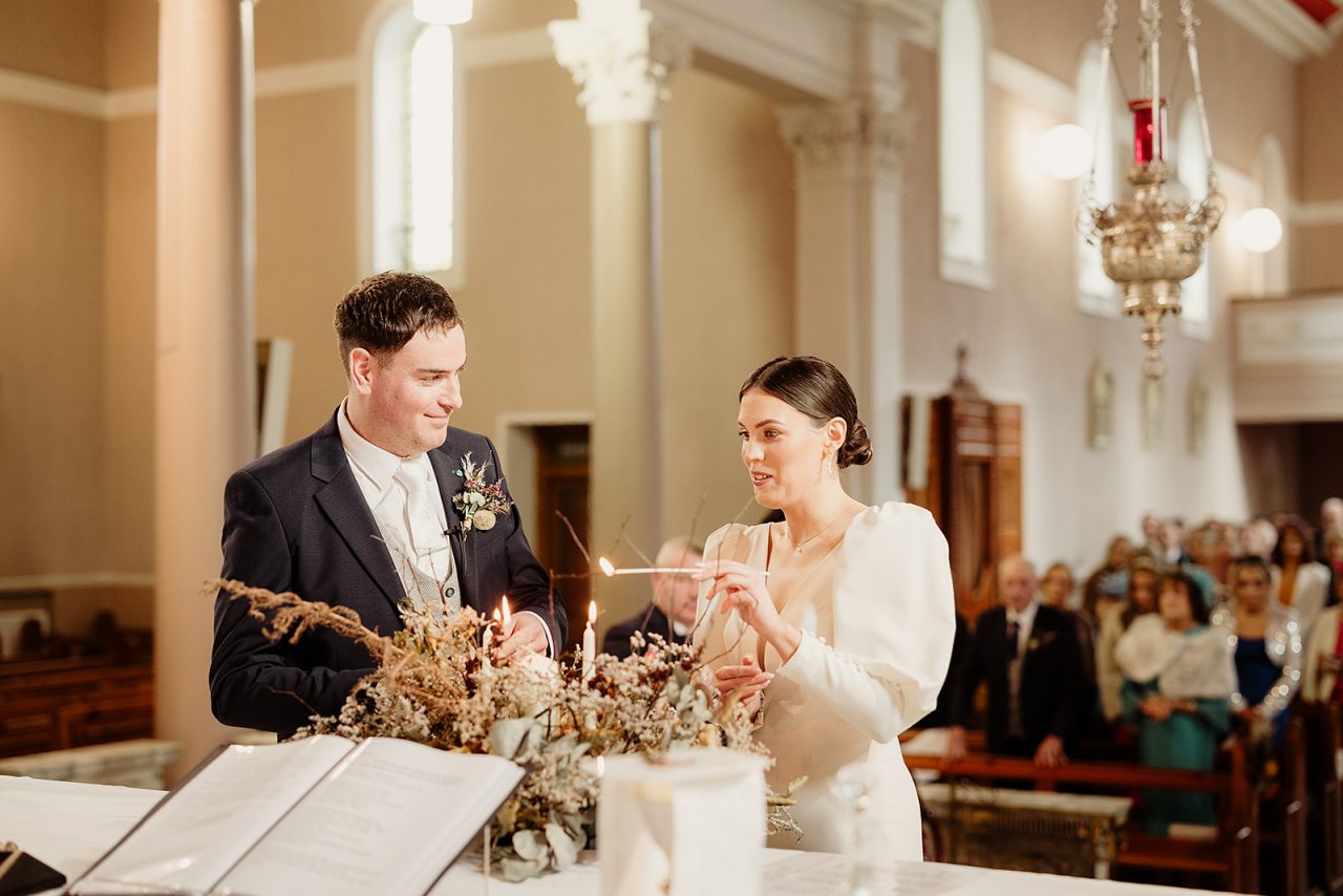 Autumnal Wedding Vibes: Champagne and Rust Tones